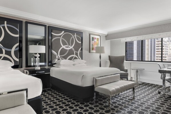 Premium bedding, in-room safe, desk, laptop workspace