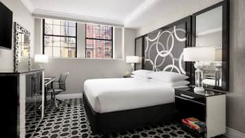 Premium bedding, in-room safe, desk, laptop workspace