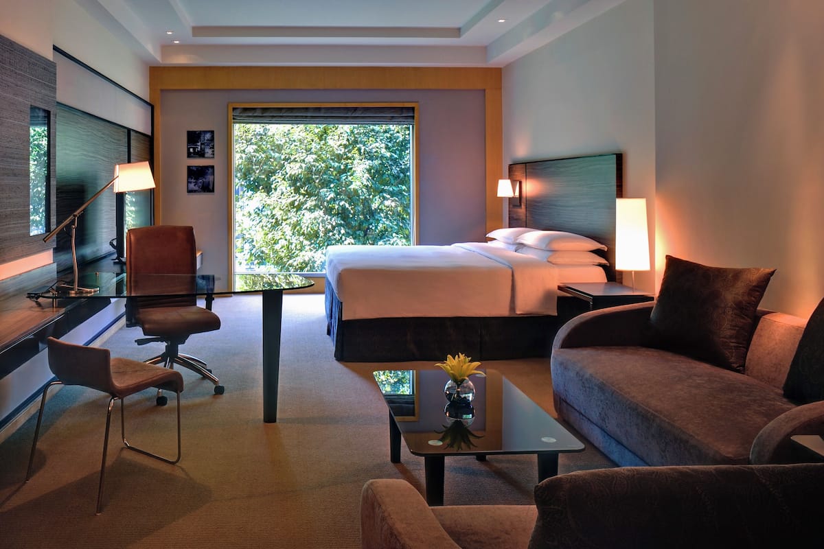 Grand Suite, 1 King Bed | Premium bedding, minibar, in-room safe, individually decorated