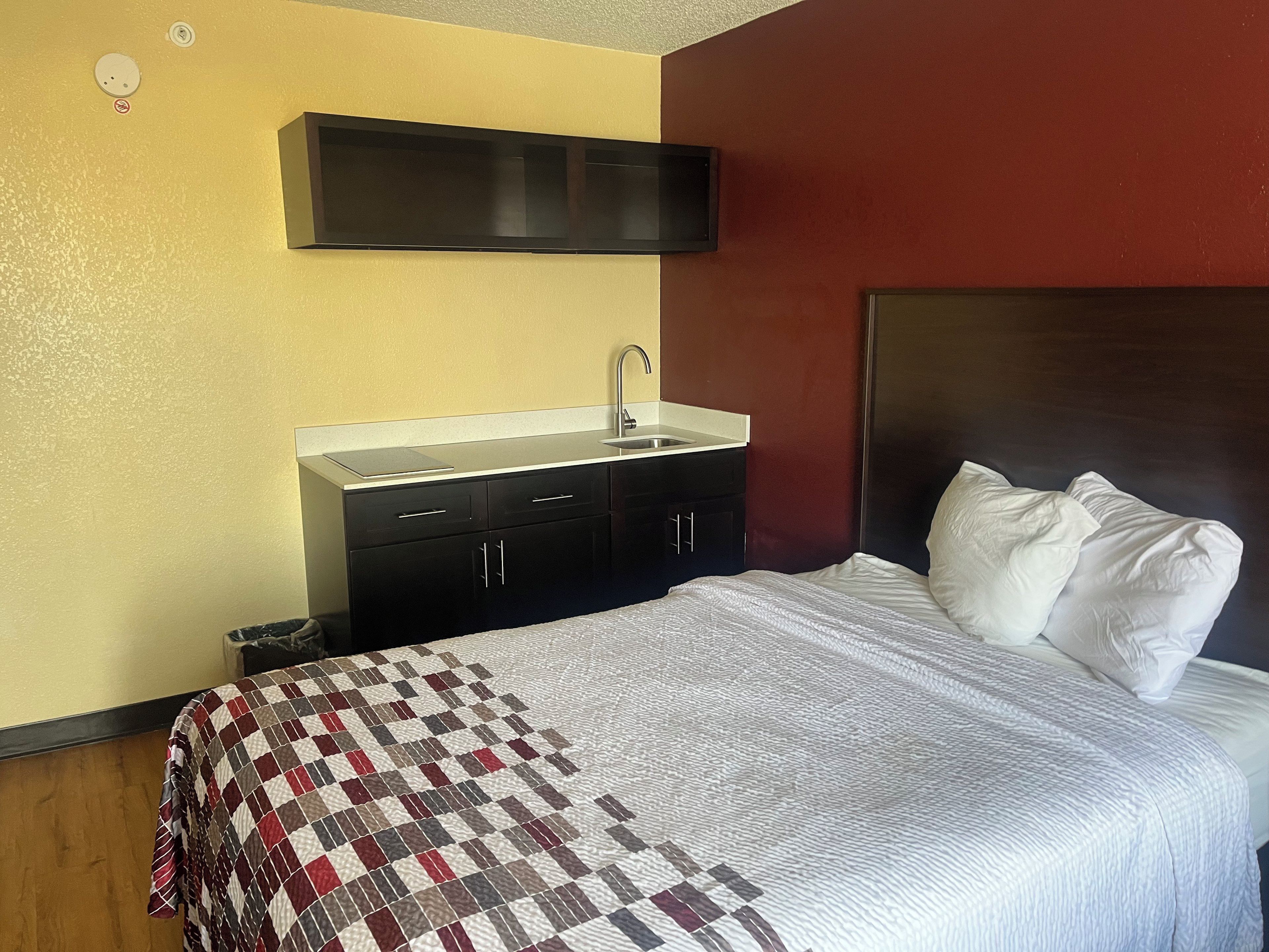 Deluxe Room, 2 Double Beds, Non Smoking, Kitchenette