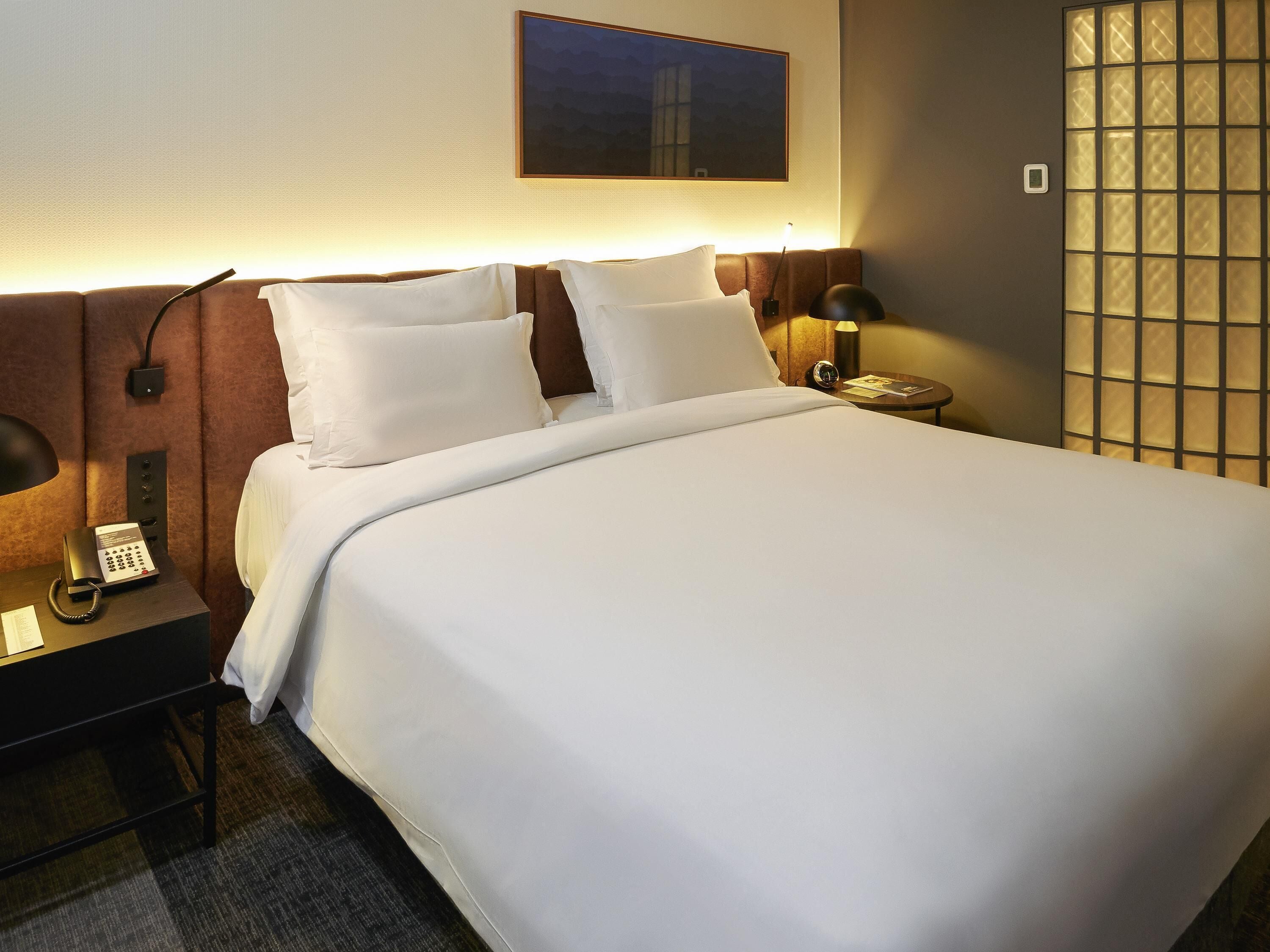 Premium bedding, minibar, in-room safe, desk