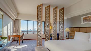 Literie de qualité supérieure, surmatelas, minibar