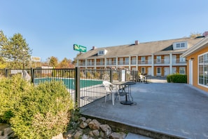 Seasonal outdoor pool