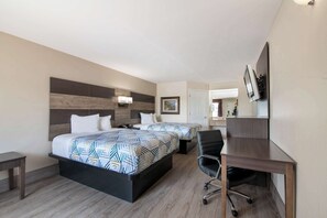 Pillow-top beds, in-room safe, desk, blackout curtains