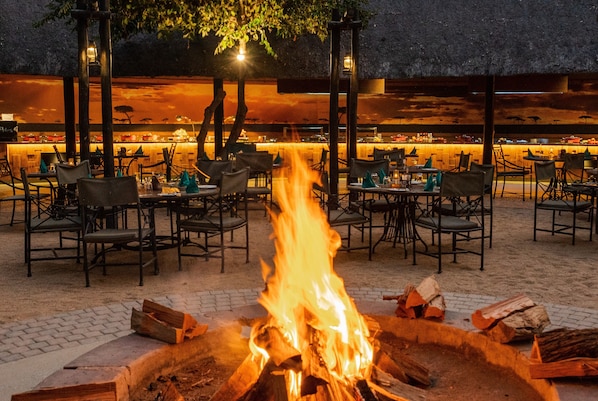 Aire de pique-nique/barbecue