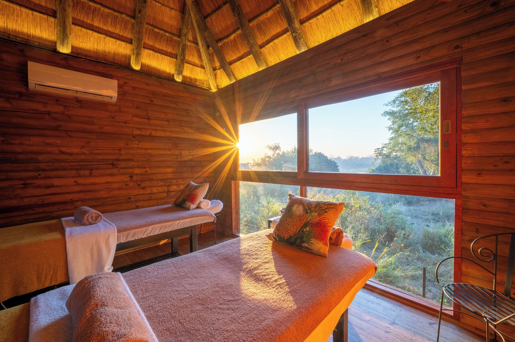 Body treatments, aromatherapy, hot stone massages, deep-tissue massages