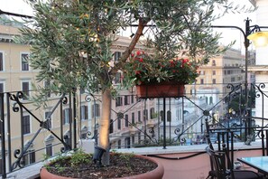 Terrasse sur le toit