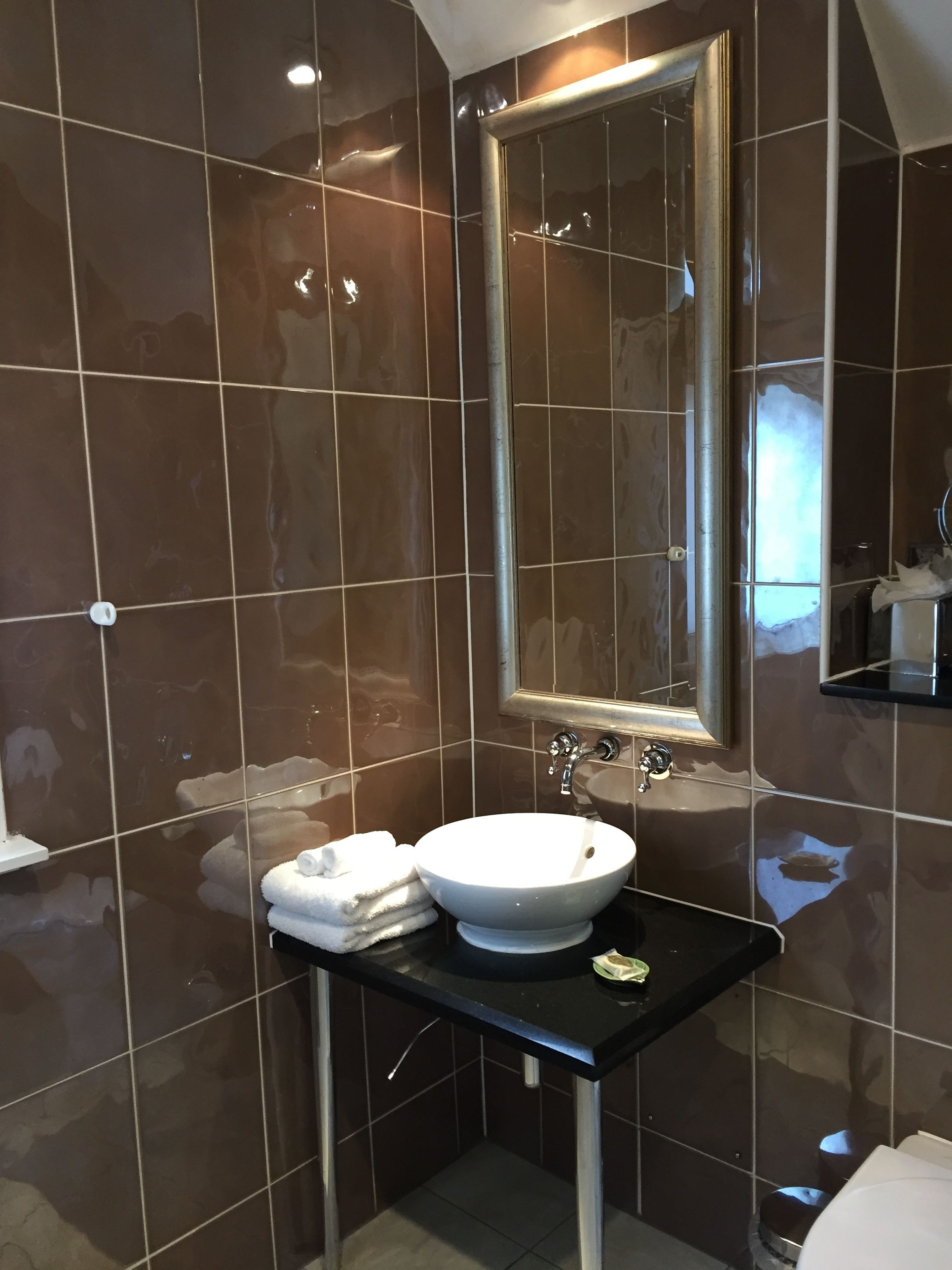 deluxe double room | bathroom sink