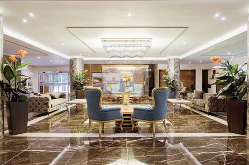 Sitzecke in der Lobby