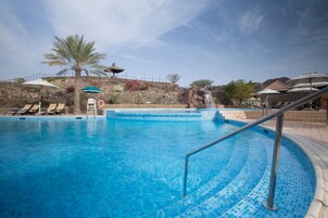 2 outdoor pools, open 8:00 AM to 8:00 PM, pool umbrellas, sun loungers
