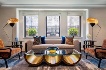 46-inch LCD TV with cable channels, TV at JW Marriott Essex House New York