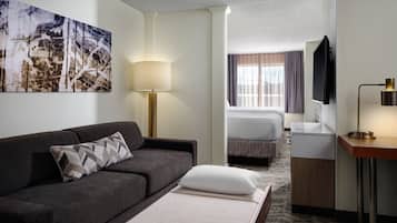 Desk, iron/ironing board, free WiFi, bed sheets