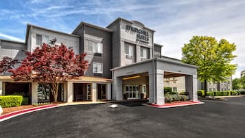 Façade de l’hébergement