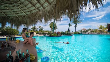 Poolside bar