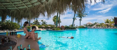 Poolside bar