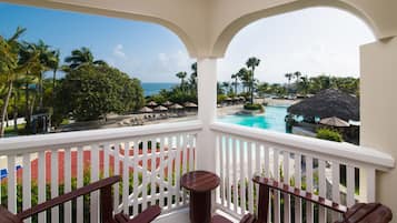 غرفة سوبيريور - بمنظر للمحيط | شرفة