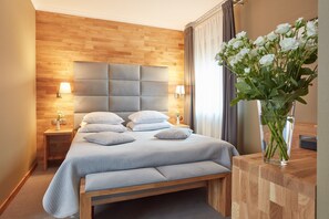 Deluxe Double Room | Premium bedding, in-room safe, individually decorated