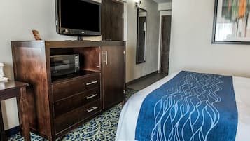 Zimmer, 1 Queen-Bett, barrierefrei, Nichtraucher (Accessible Tub)