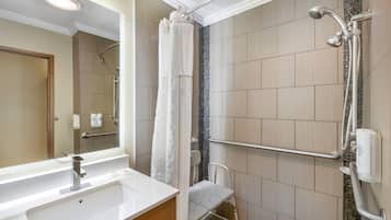 Room, 1 Queen Bed, Accessible, Non Smoking | 1 bedroom, desk, laptop workspace, blackout drapes