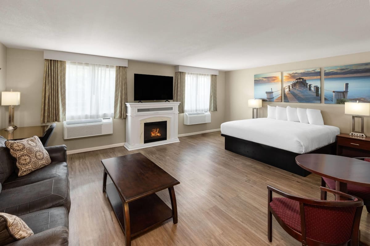 Ropa de cama de alta calidad y cortinas blackout