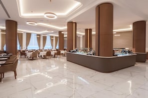 Daily buffet breakfast (EUR 16 per person)