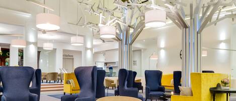 Sala de estar en el lobby