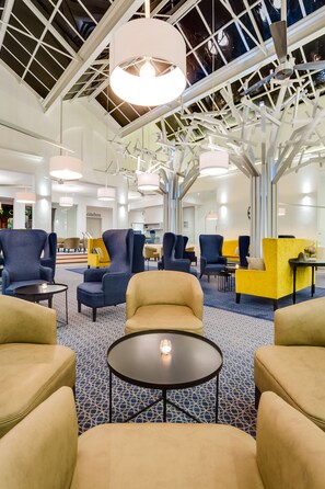 Sala de estar en el lobby