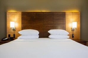 Premium bedding, pillow-top beds, in-room safe, desk