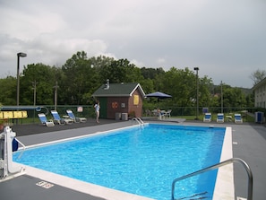 Seasonal outdoor pool