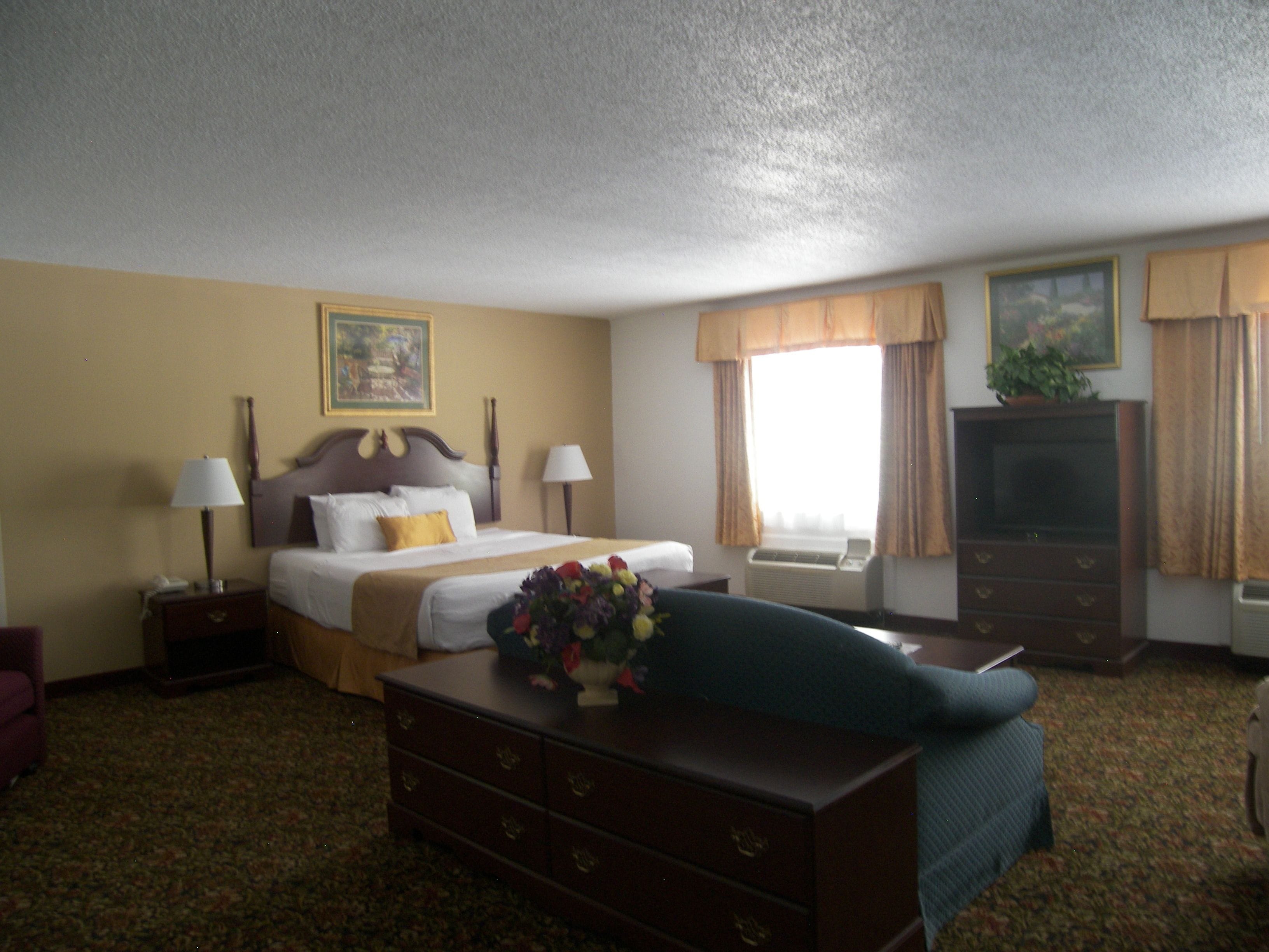suite, 1 king bed, non smoking | in-room safe, desk, iron/ironing board, rollaway beds