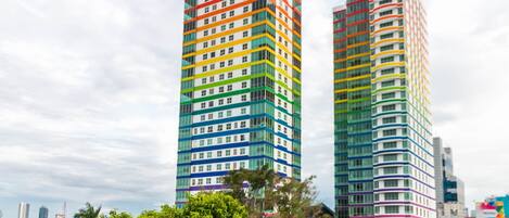 ด้านหน้าที่พัก