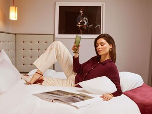 In-room safe, desk, blackout drapes, iron/ironing board