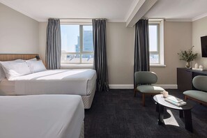 Family Room | Pillowtop beds, in-room safe, blackout drapes, iron/ironing board