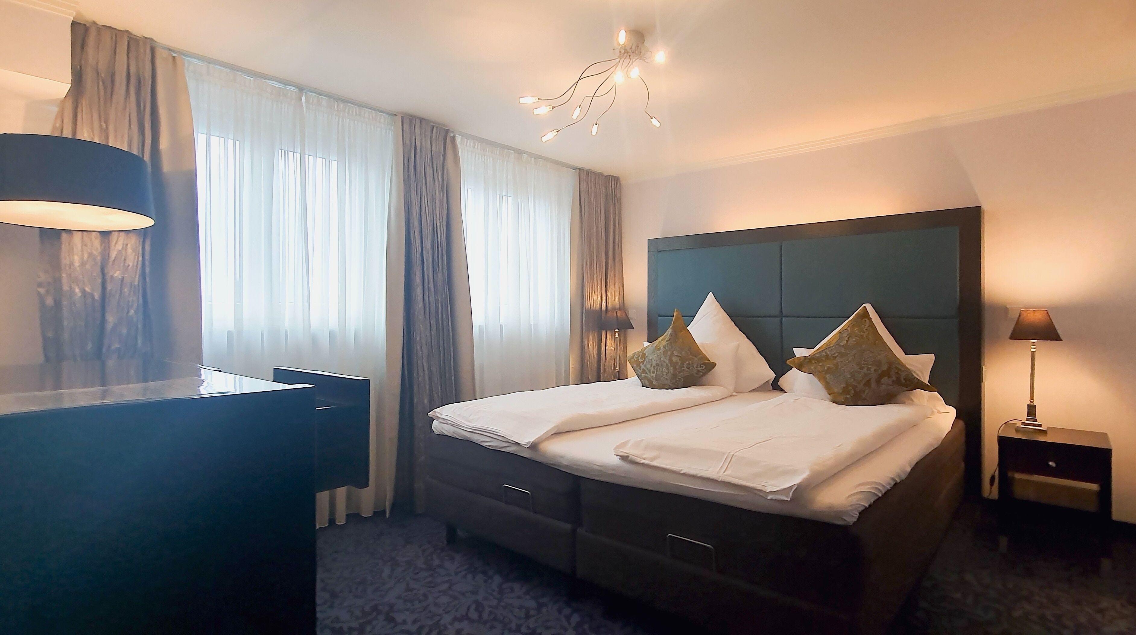 Pillow-top beds, in-room safe, individually furnished, desk