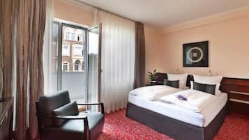 1 quarto, camas com colchões pillow-top, cofres nos quartos