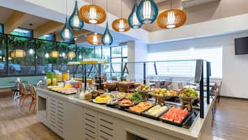 Frukostbuffé varje dag (BRL 56 per person)
