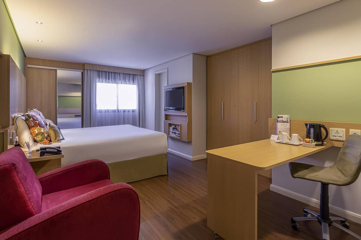 Minibar, in-room safe, desk, blackout drapes