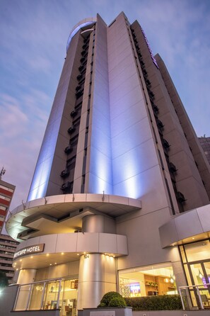 Majoituspaikan julkisivu