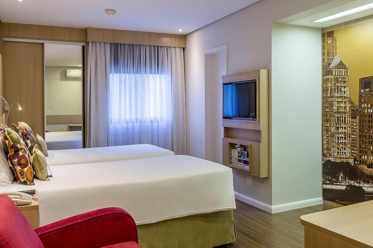 Superior Room, 2 Single Beds | Minibar, in-room safe, desk, blackout curtains