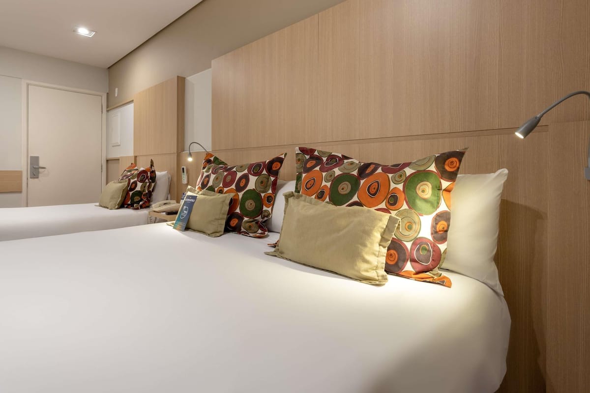 Minibar, in-room safe, desk, blackout curtains