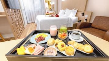 Se ofrece un desayuno bufé (56 BRL por persona)