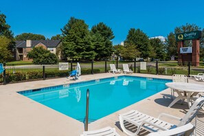 Seasonal outdoor pool