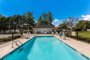 Seasonal outdoor pool