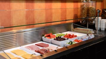 Daily buffet breakfast (EUR 16.25 per person)