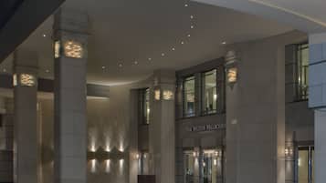 Overnatningsstedets indgangsparti