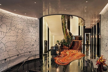 Hotel entrance and lobby at W New York - Union Square