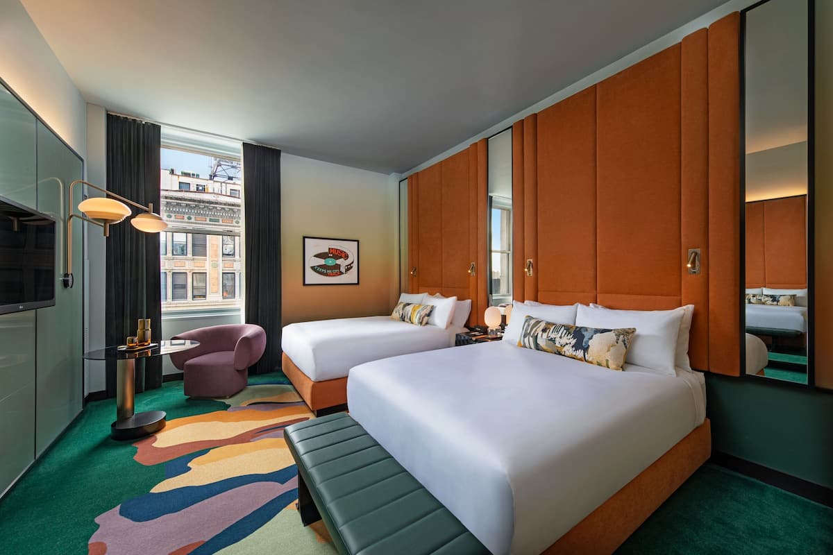 Superior Room, 2 Katil Ratu (Queen) | Peralatan tempat tidur hipoalergenik, tilam berlapik 