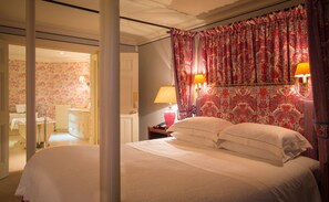 Egyptian cotton sheets, premium bedding, desk, iron/ironing board