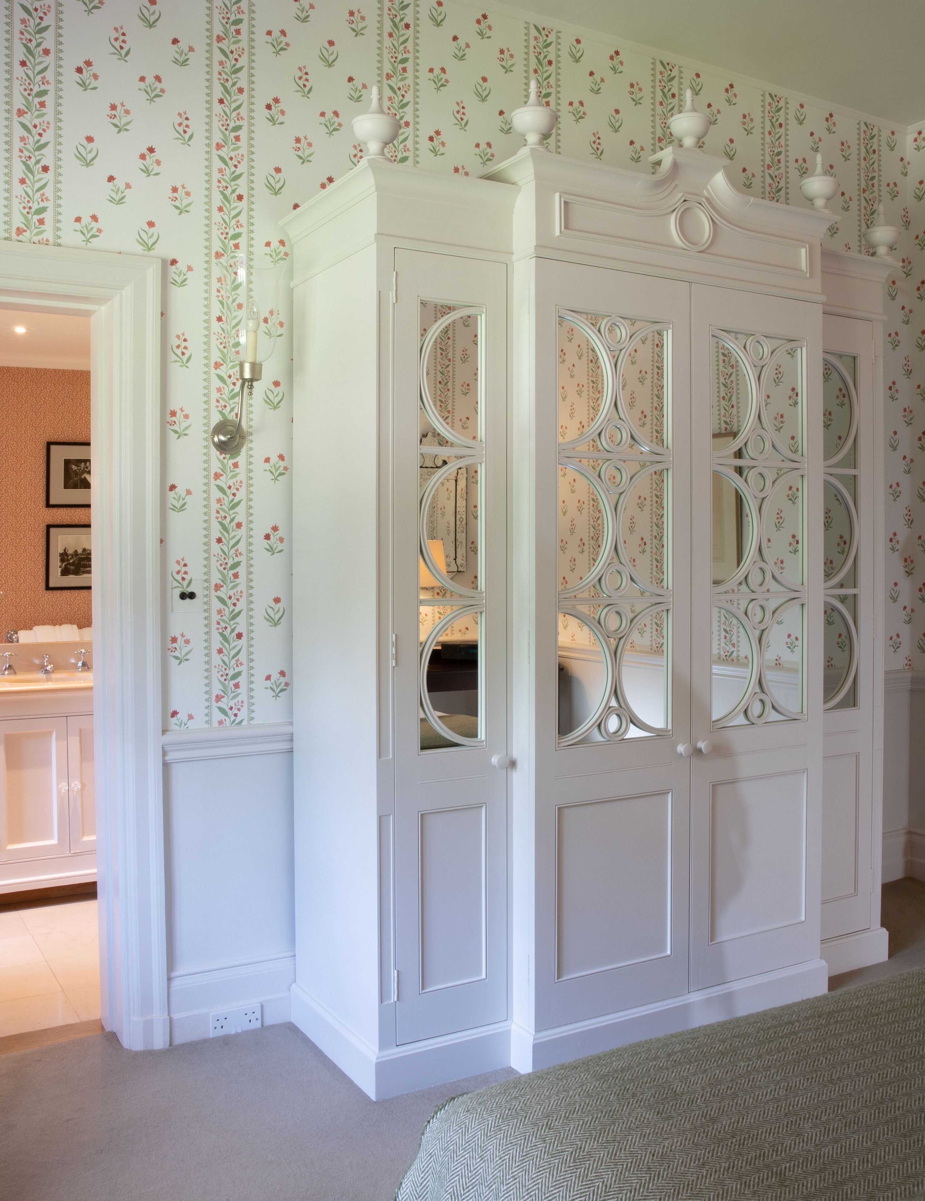 intermediate room, garden view | egyptian cotton sheets, premium bedding, desk, iron/ironing board