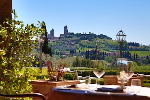 Vista des de l'allotjament